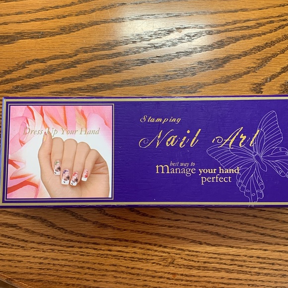 ✨Nail Art Stamp Kit✨Complete Kit - Picture 1 of 10